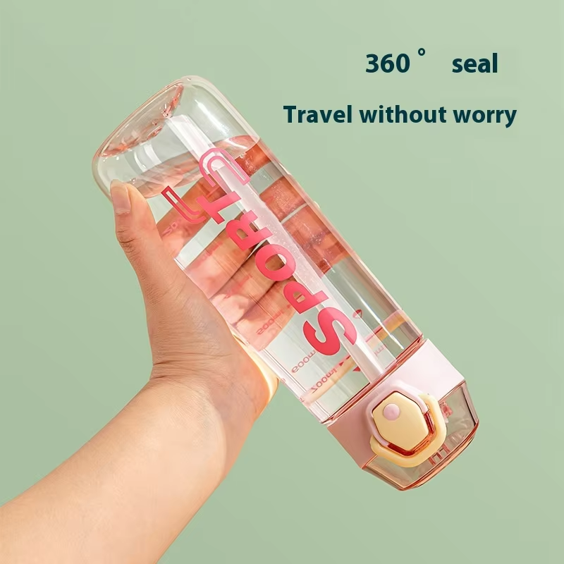 Top Seller 750ml Portable Bpa Free Fitness Sport Gym Plastic Drinking Bottle with Leak Proof Lid