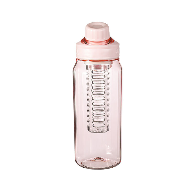750ml Clear Plastic Water Bottles with Fruit Long Infuser Drinkware Product