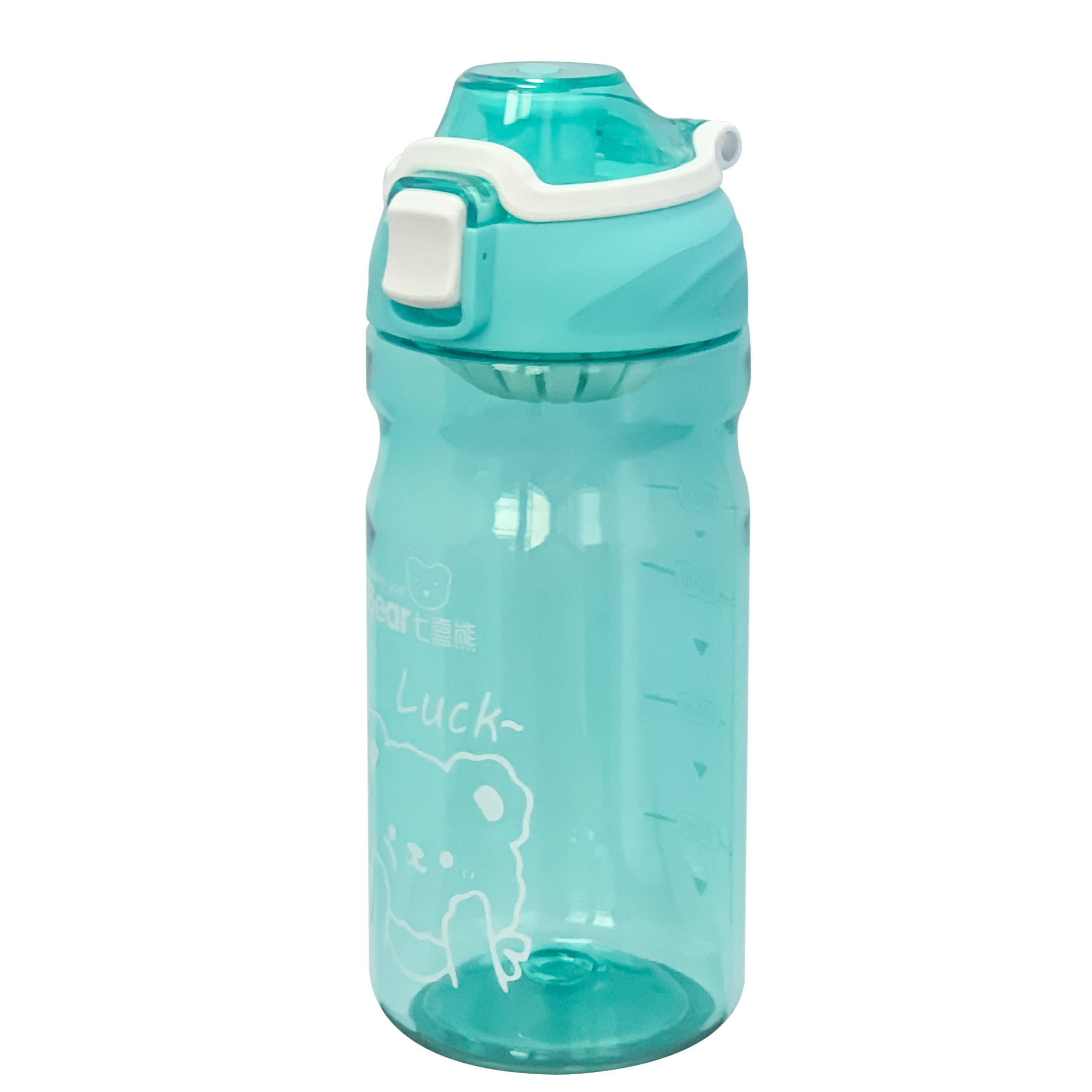 Gym Direct Drinking for Children Plastic Water Bottle with Hard Handle