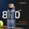 Sport Style for Outdoor Drinking Bottle New Large Capacity Water Bottle With Handle and Straw