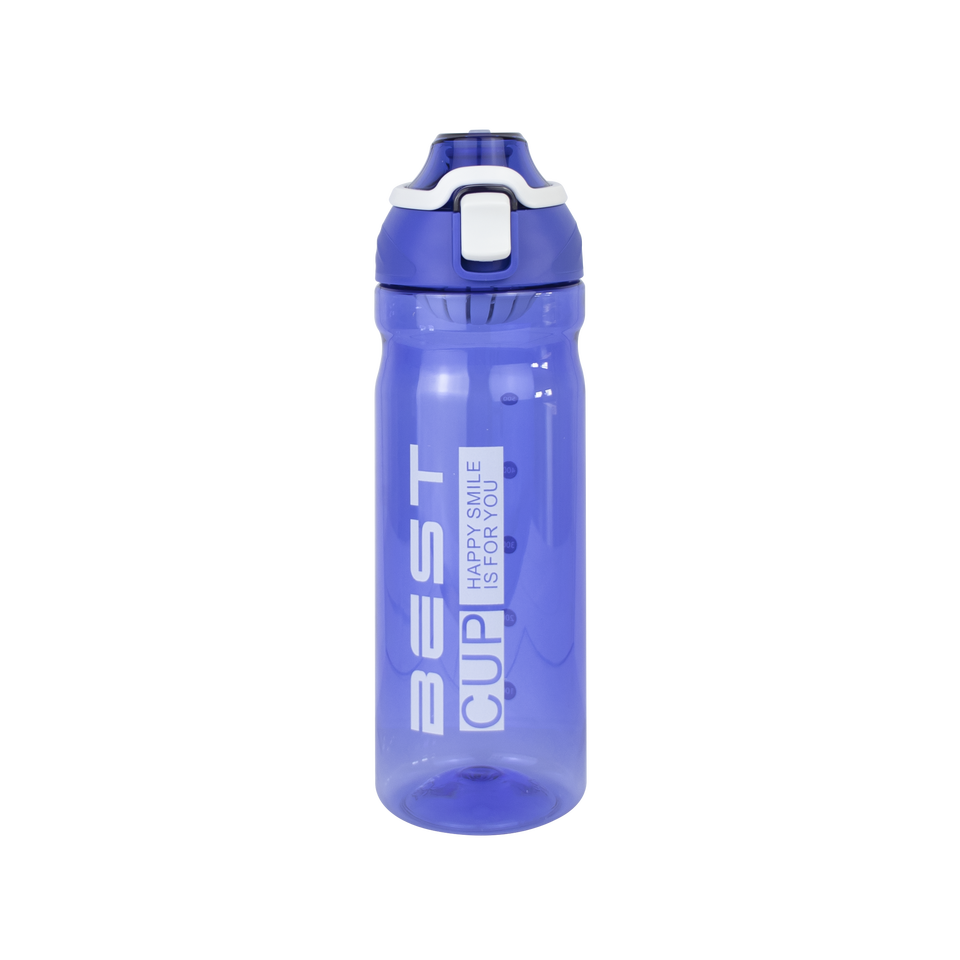Custom Logo 560ml 700ml Unbreakable Sports Water Bottles Flip Top Clear Plastic Direct Drinking Boiling Applicability for Adults